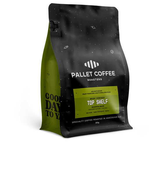 Top Shelf - Seasonal Blend: Honduras + Brazil – Pallet Coffee Roasters