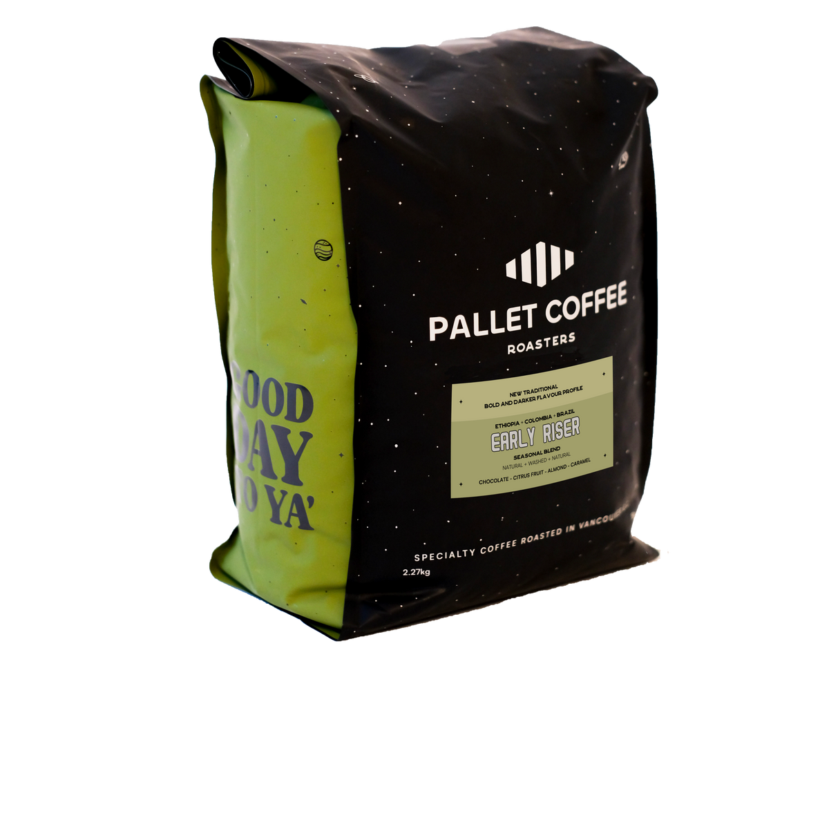 Early Riser - Seasonal Blend: Ethiopia + Colombia + Brazil – Pallet ...