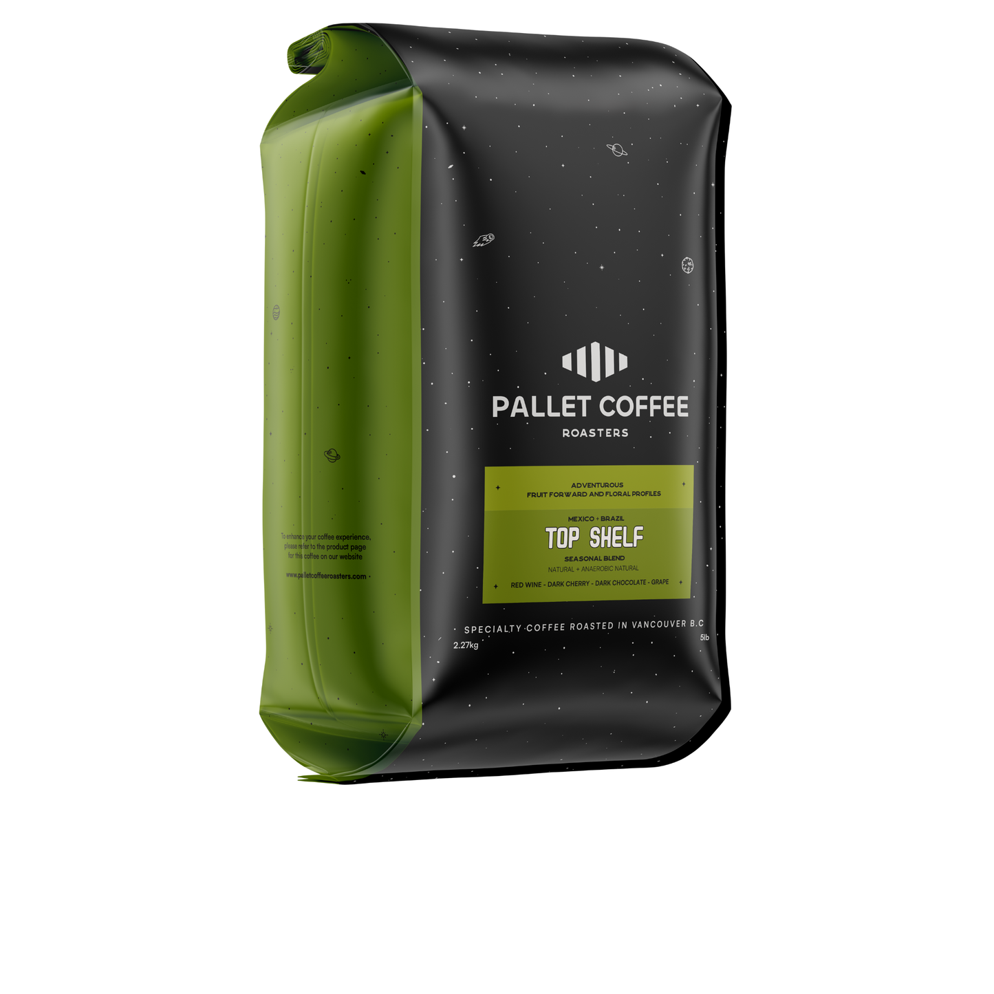 
                  
                    Top Shelf - Seasonal Blend: Mexico + Brazil
                  
                